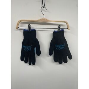 RefrigiWear 509M Dual Layer Unisex M Black Herringbone Grip Work Gloves NWOT